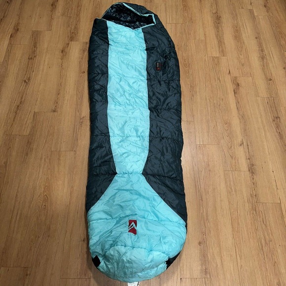 Alpine Design Sierra 20 Degree Women RH Zip Mummy Sleeping Bag Green Color Warm - Picture 1 of 16